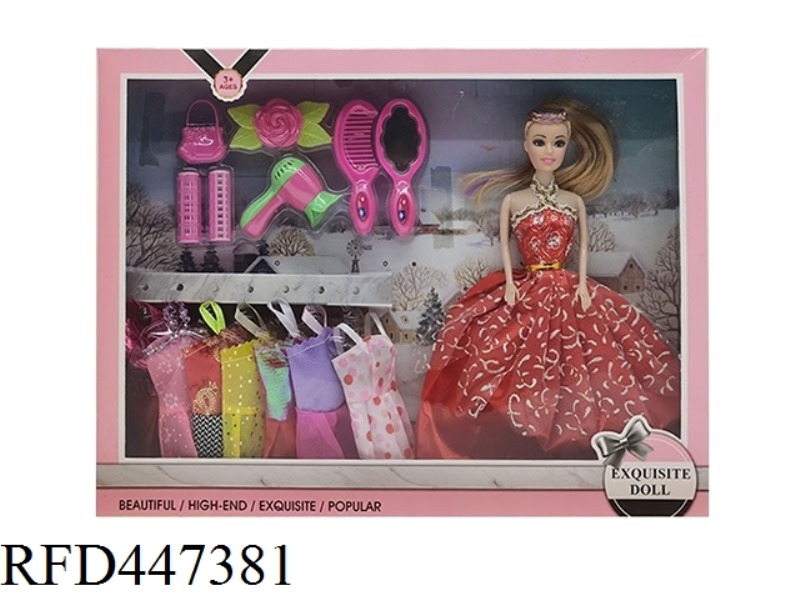 11.5-INCH SOLID 12 OFF WEDDING DRESS BARBIE BELT HANGING CLOTHES ACCESSORIES DRESSING ACCESSORIES