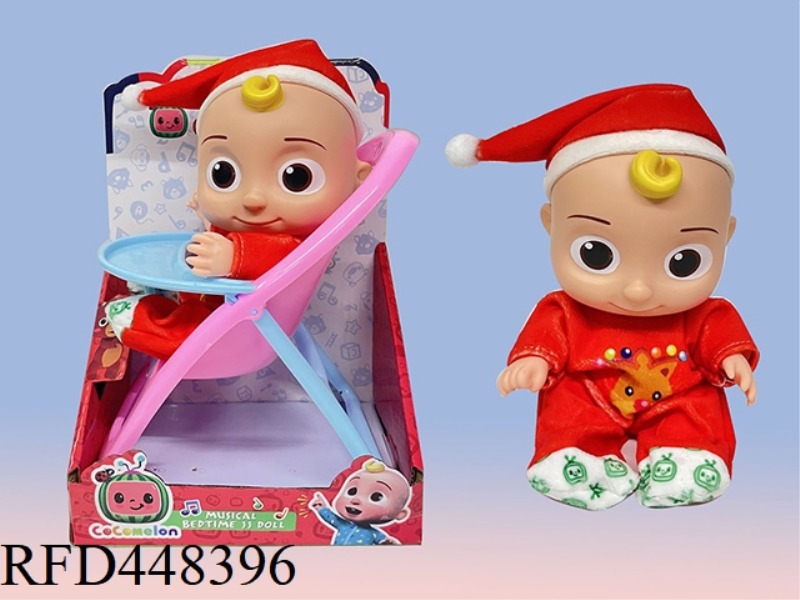 8 INCH FULL BODY VINYL COCOMELON SUPER BABY JOJO WATERMELON SCHOOL BUS CHRISTMAS DINING CHAIR (WITH