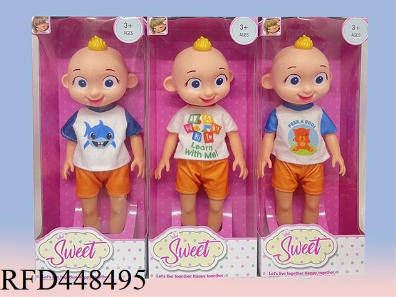 10 INCH WINDOW BOX VINYL HAND EMPTY COCOMELON WATERMELON SCHOOL BUS JOJO SUPER BABY (WITH MUSIC)