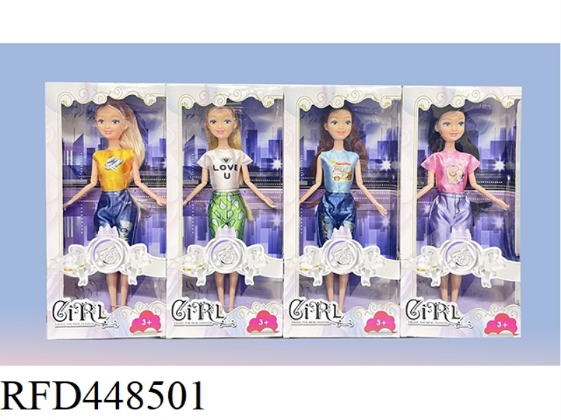 11 INCH WINDOW BOX SOLID FASHION BARBIE