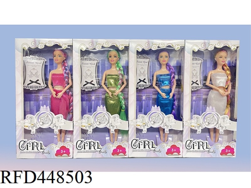 11 INCH WINDOW BOX SOLID FASHION BARBIE