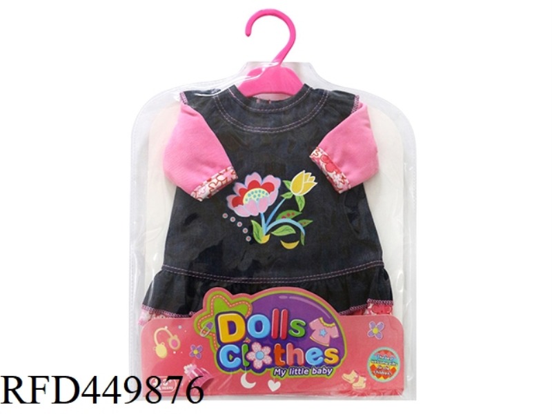 DOLL CLOTHES*RED DENIM STRAIGHT SKIRT