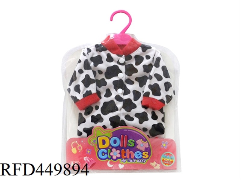 DOLL CLOTHES*PANDA PRINT BODYSUIT