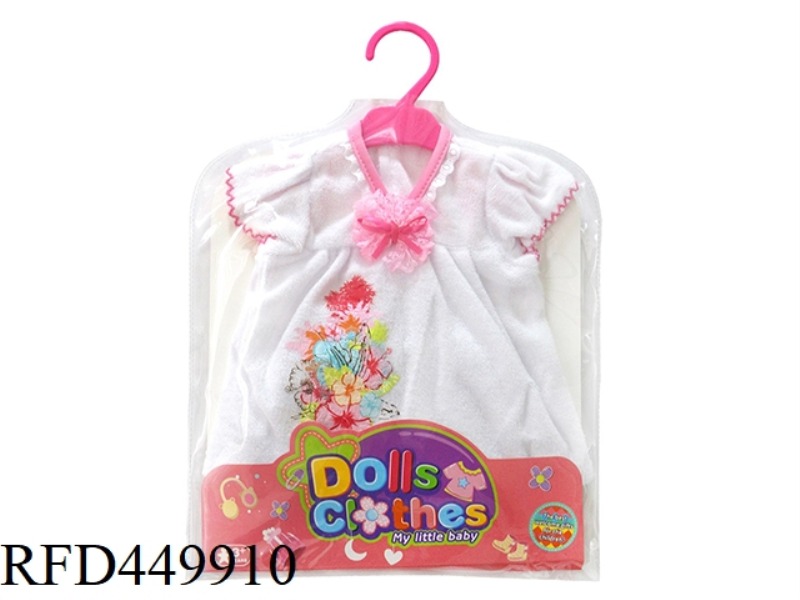 DOLL CLOTHES*WHITE NIGHTDRESS+PANTS