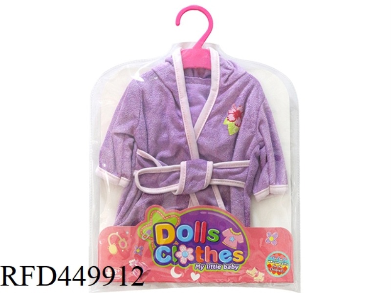 DOLL CLOTHES*PURPLE NIGHTGOWN