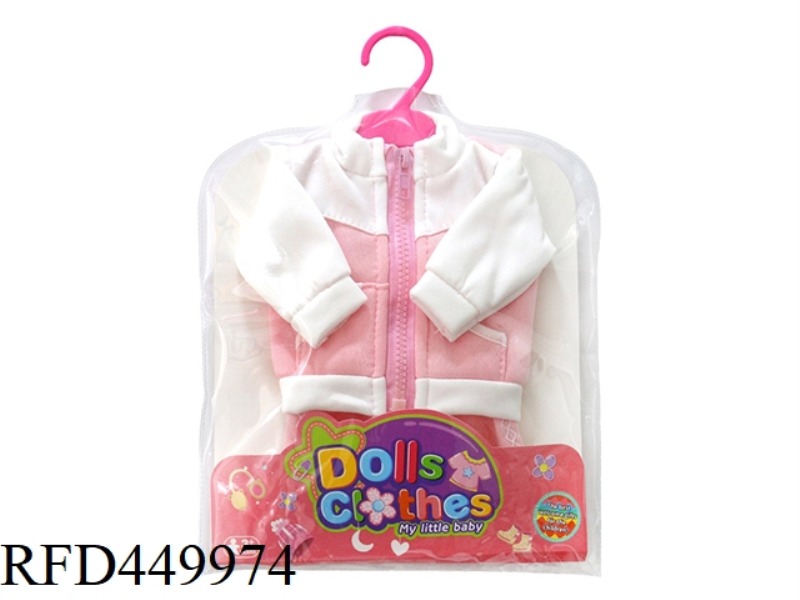DOLL CLOTHES*PINK JACKET TOP + TROUSERS
