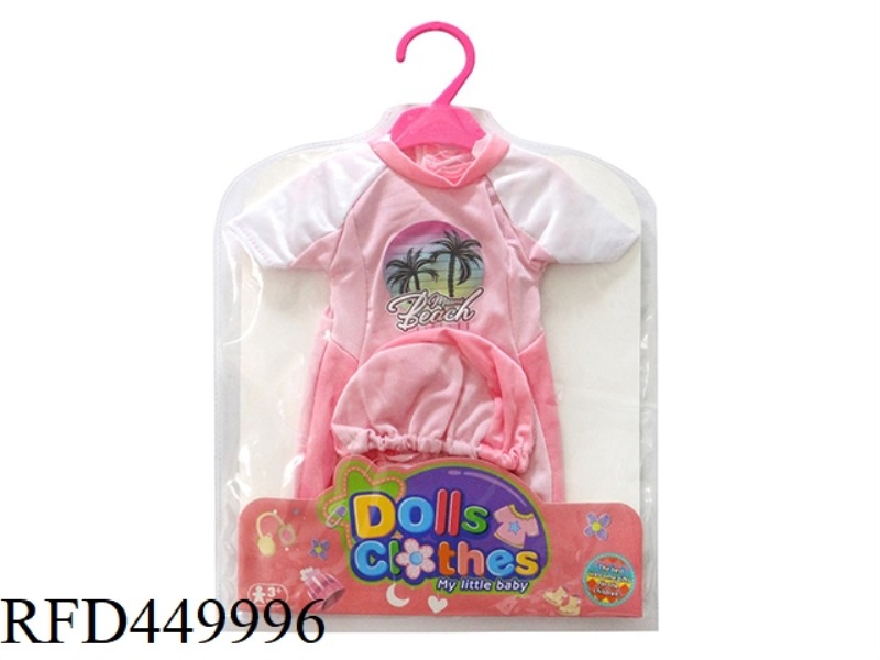 DOLL CLOTHES * SURF ONE PIECE SET