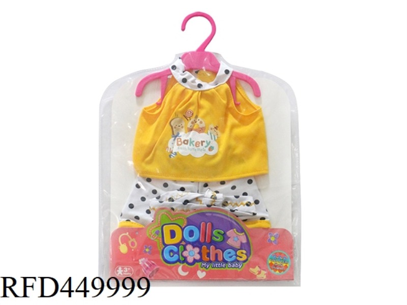 DOLL CLOTHES * COLLAR POLKA DOT CASUAL SUIT