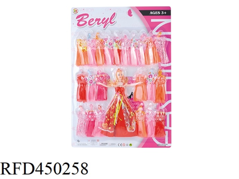 11.5 INCH BELLE REAL BARBIE SUIT
