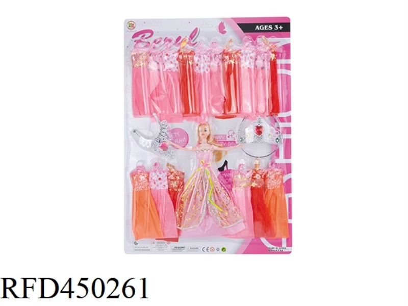 11.5 INCH BELLE REAL BARBIE SUIT