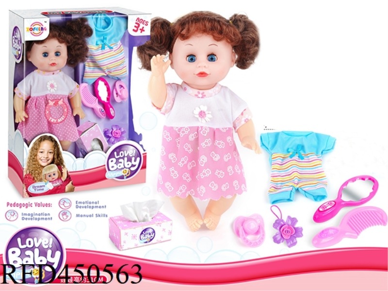 14 INCH DOLL DOLL EMPTY BODY WITH IC 12 SOUND, INCLUDING ELECTRICITY