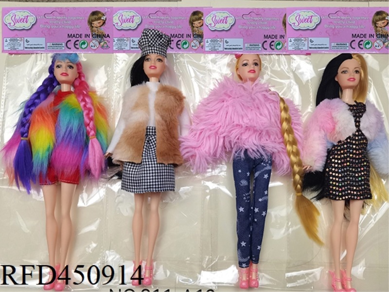 11.5 INCH REAL LIVE HAND BARBIE DOLL