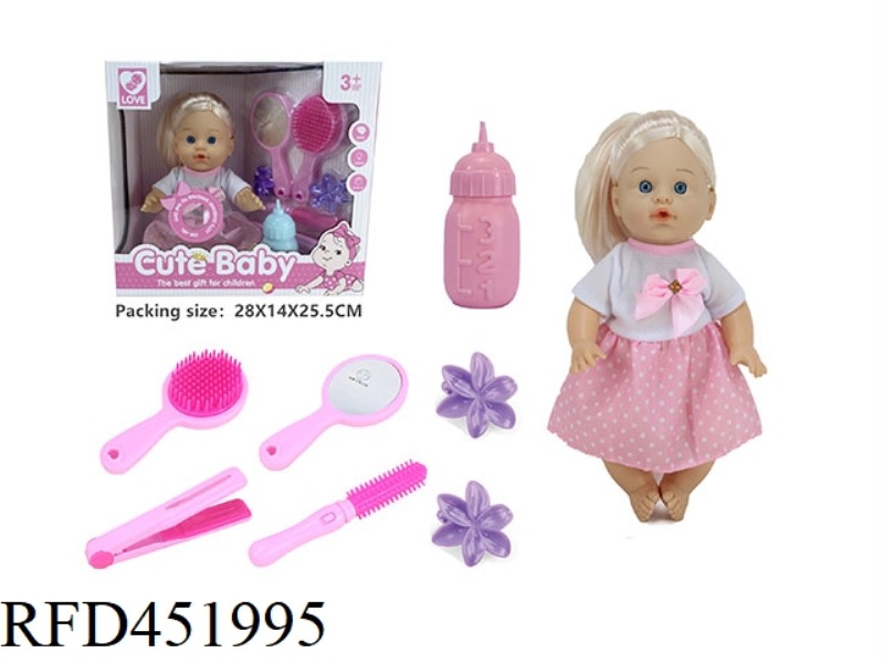30.5CM 12 INCH DOLL 6 SOUND IC DRINK WATER AND PEE
