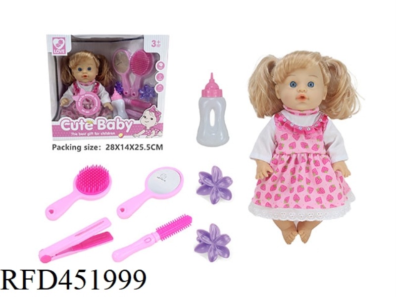 30.5CM 12 INCH DOLL 6 SOUND IC DRINK WATER AND PEE