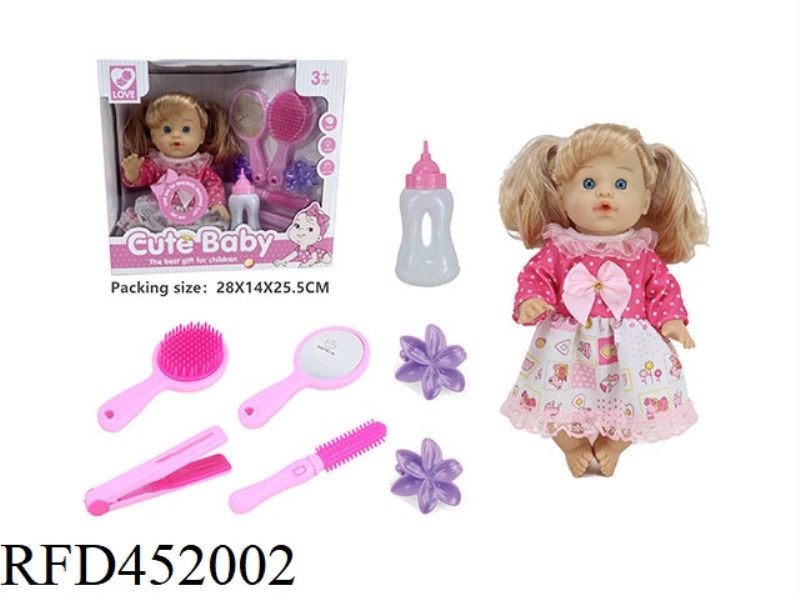 30.5CM 12 INCH DOLL 6 SOUND IC DRINK WATER AND PEE