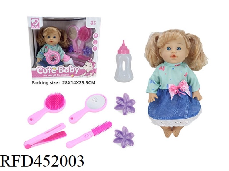 30.5CM 12 INCH DOLL 6 SOUND IC DRINK WATER AND PEE