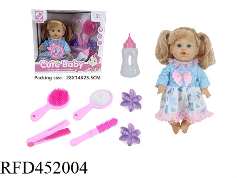 30.5CM 12 INCH DOLL 6 SOUND IC DRINK WATER AND PEE