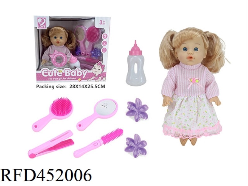 30.5CM 12 INCH DOLL 6 SOUND IC DRINK WATER AND PEE
