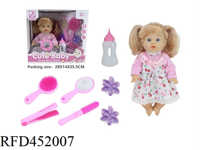 30.5CM 12 INCH DOLL 6 SOUND IC DRINK WATER AND PEE