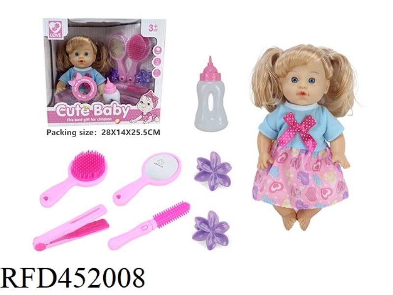30.5CM 12 INCH DOLL 6 SOUND IC DRINK WATER AND PEE