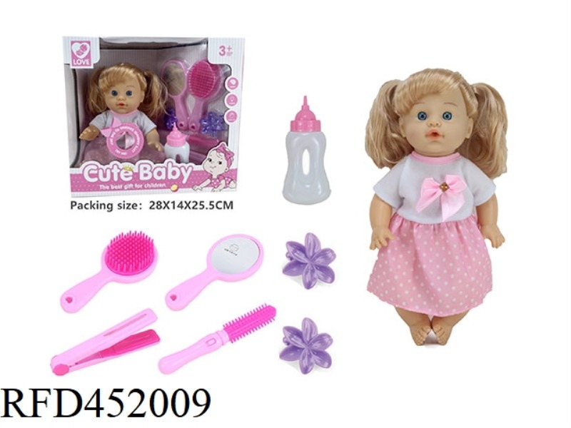 30.5CM 12 INCH DOLL 6 SOUND IC DRINK WATER AND PEE