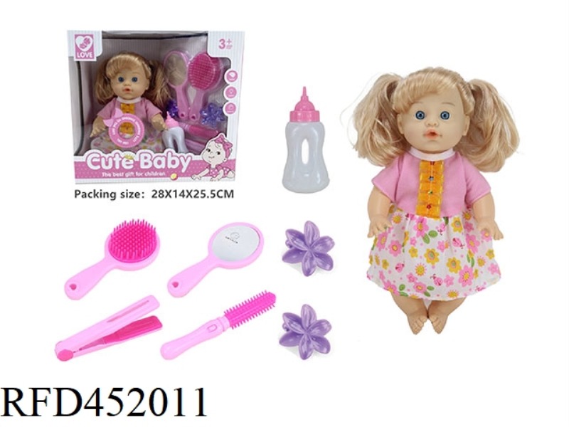30.5CM 12 INCH DOLL 6 SOUND IC DRINK WATER AND PEE