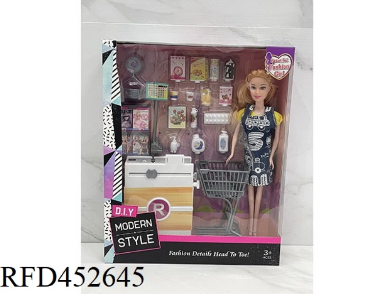 11.5 INCH SUPERMARKET BARBIE