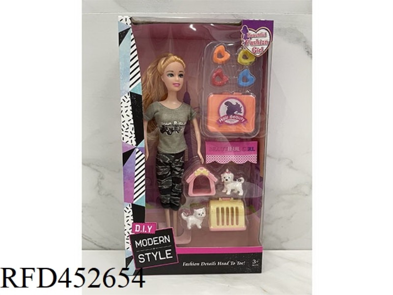 11.5 INCH PET BARBIE