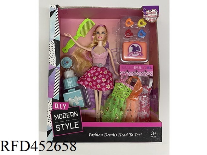 11.5 INCH FASHION BARBIE