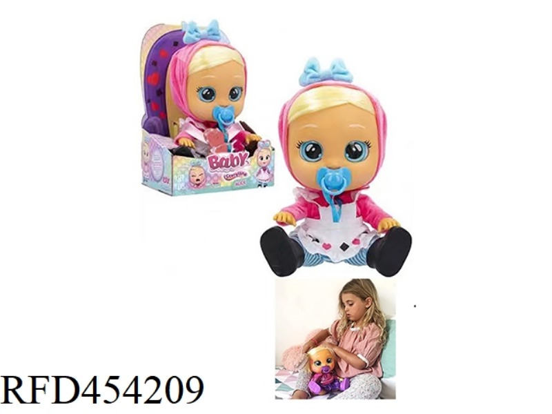 FAIRY TALE PLUSH ALICE 10TH GENERATION 14 INCH VINYL CRYING DOLL