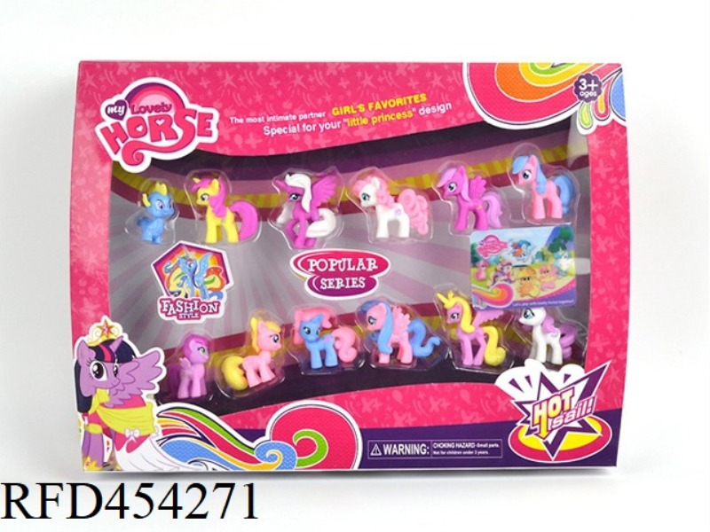 12 MINI PONIES