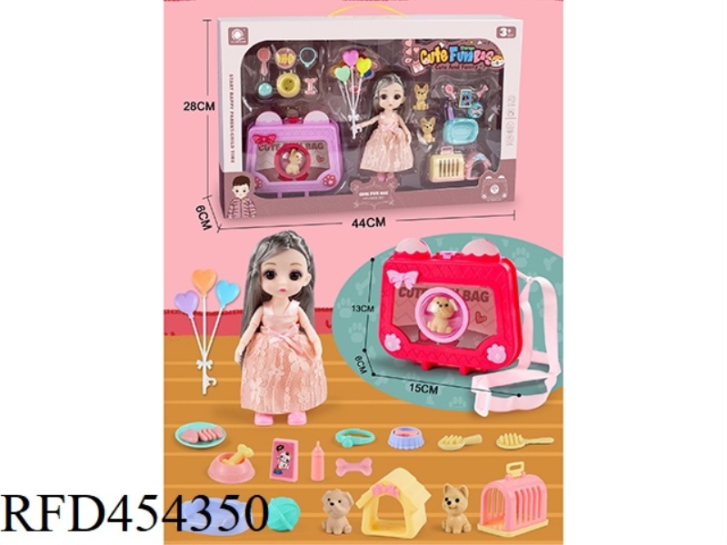 HENGBEIMENG PET DIARY OBLIQUE CROSS BAG