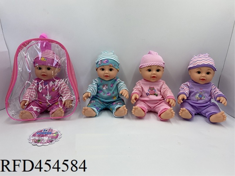 13 INCH ENAMEL DOLL WITH FOUR TONE IC