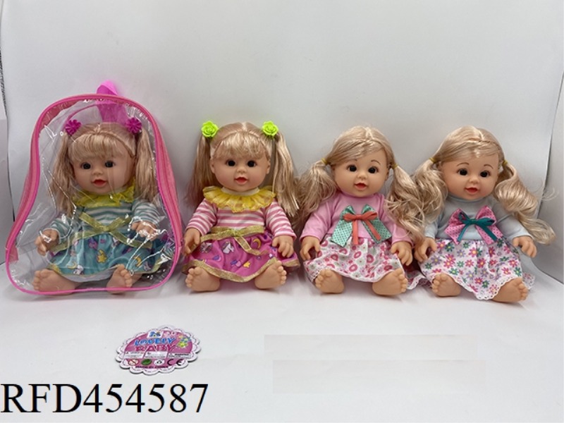 13 INCH ENAMEL DOLL WITH FOUR TONE IC