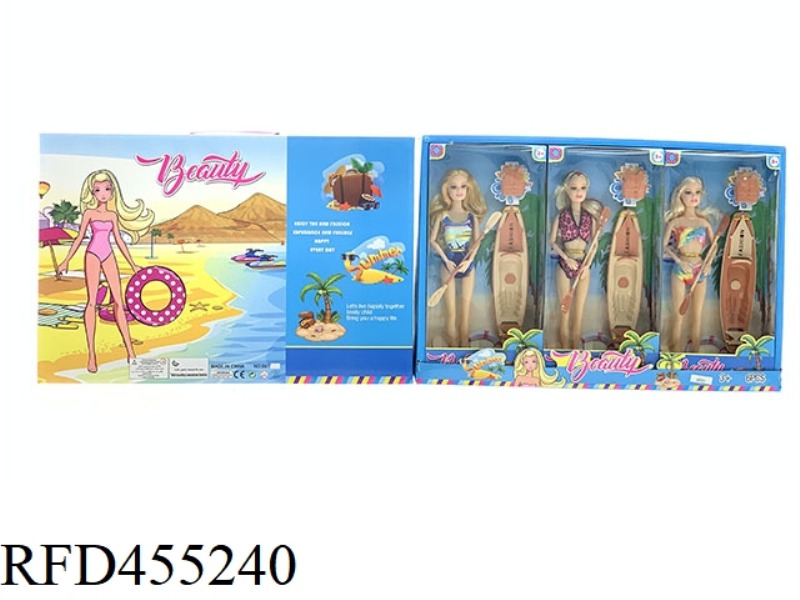 11.5-INCH SWIMSUIT DOLL 6PCS
