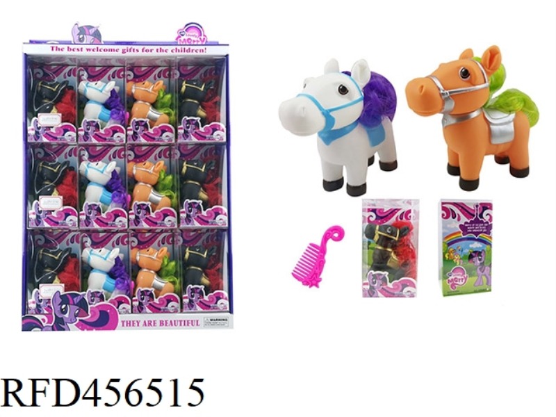 CUTE PEGASUS WITH COMB 12PCS