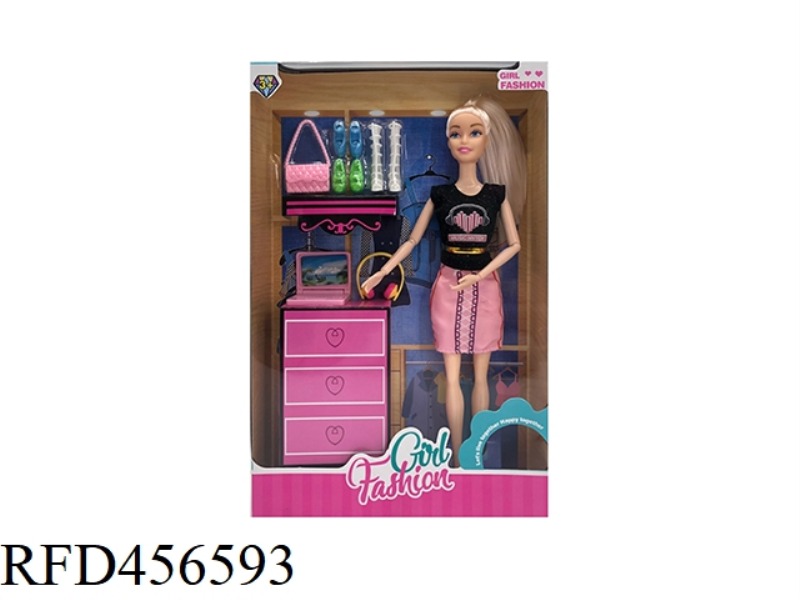 11.5-INCH MULTI JOINT BARBIE DOLL WITH MUSIC THEME