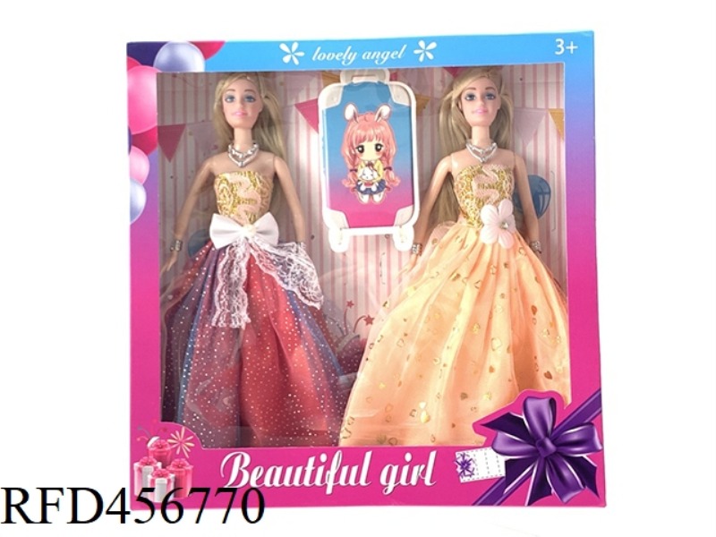 11 INCH 5 JOINT BARBIE SISTER DRESS