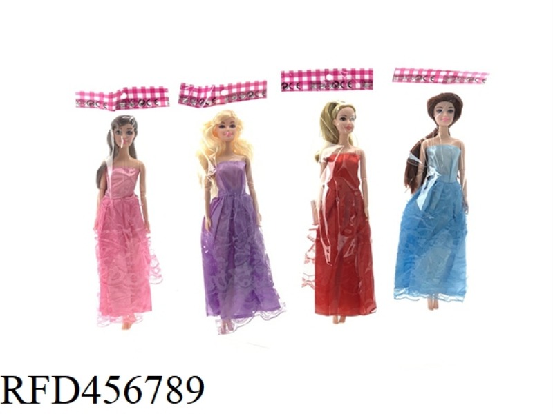 11 INCH 11 JOINT LARGE SKIRT BARBIE DOLL