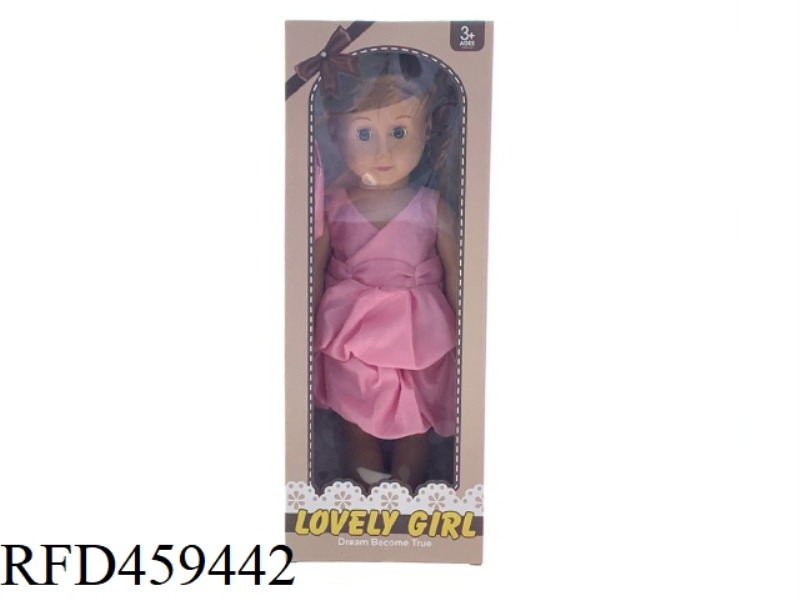 18 INCH ENAMEL LIVE EYE AMERICAN DOLL