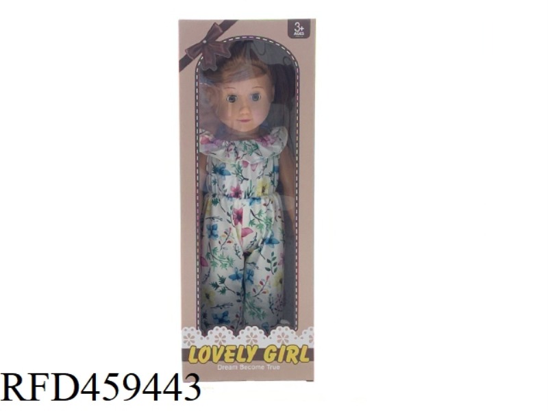 18 INCH ENAMEL LIVE EYE AMERICAN DOLL