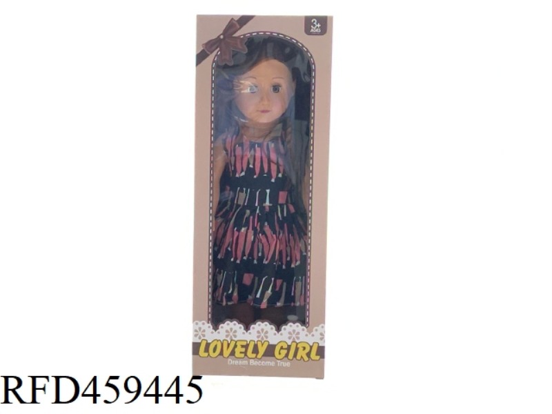 18 INCH ENAMEL LIVE EYE AMERICAN DOLL