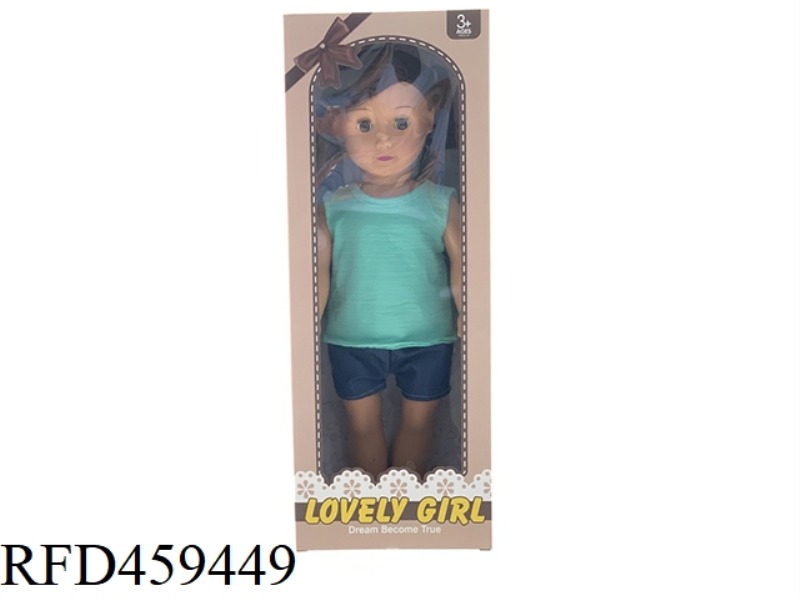 18 INCH ENAMEL LIVE EYE AMERICAN DOLL