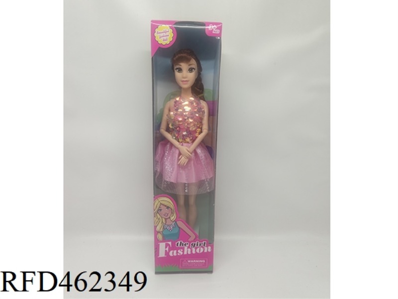 11.5 INCH SOLID JOINT BARBIE DOLL BANGS BEAD PIECE SINGLE DOLL