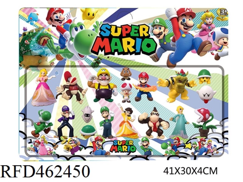3-7CM NEW SUPER MARIO 18 DOLLS