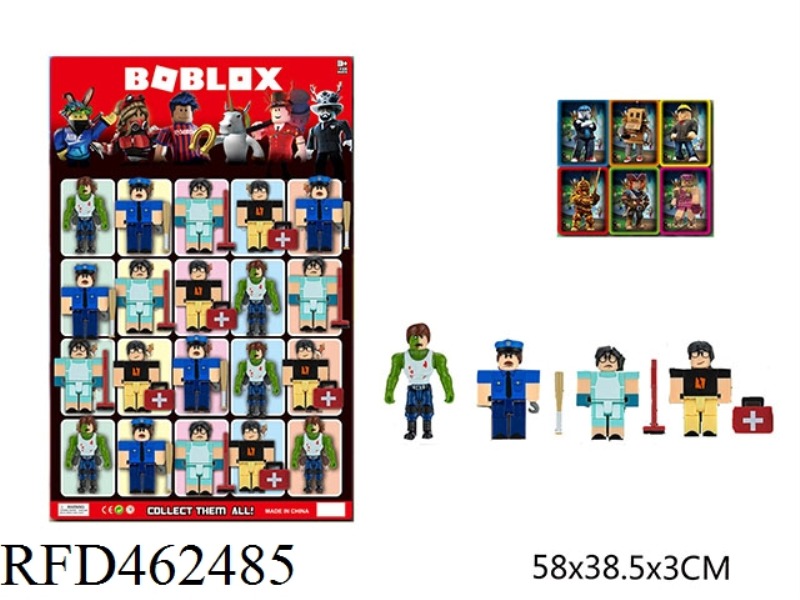 2.5-3.5-INCH VIRTUAL WORLD ZOMBIE WAR DOLL SINGLE + ACCESSORIES + CARDS IN 3 BAGS, 20 BAGS AND 1 LAR