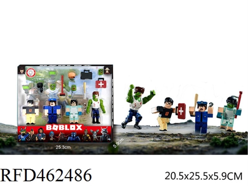 2.5-3.5 INCH VIRTUAL WORLD ZOMBIE WAR DOLL + ACCESSORIES