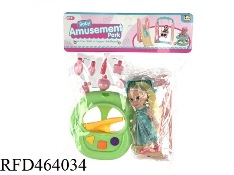 PRINCESS + SWING + CHAIR + COSMETIC BOTTLE