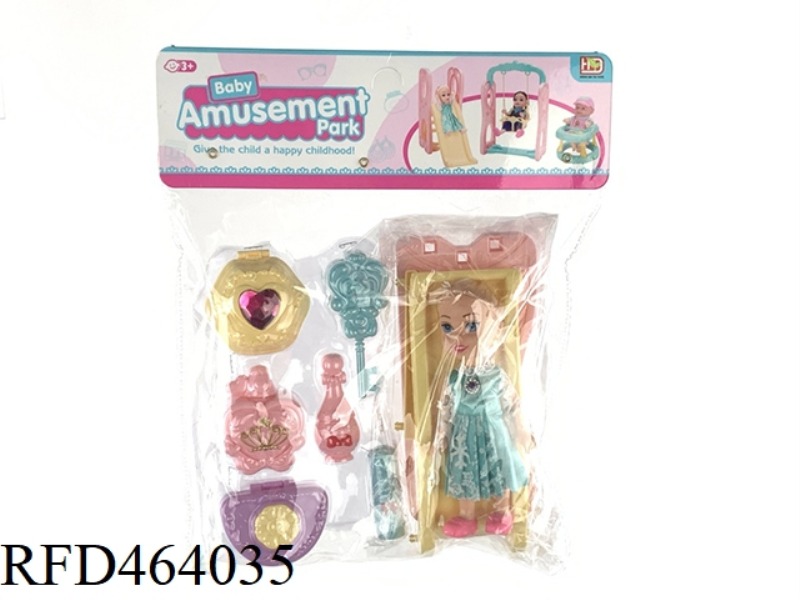 MAKEUP BOX + SLIDE + PRINCESS
