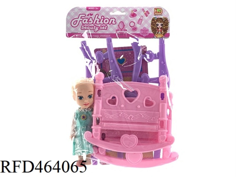 FAMILY CRIB + BARBIE
